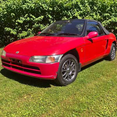 1991 Honda beat - Red