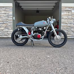 1971 Honda CB175 Caf\u00e9 Racer \u2013 Custom Vintage Honda