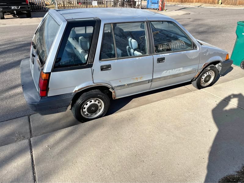 1986 Honda civic wagon Awd
