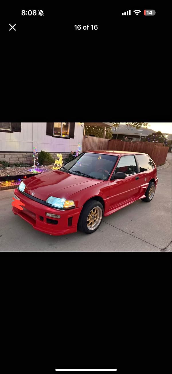 1991 Honda Civic - DX Hatchback 2D