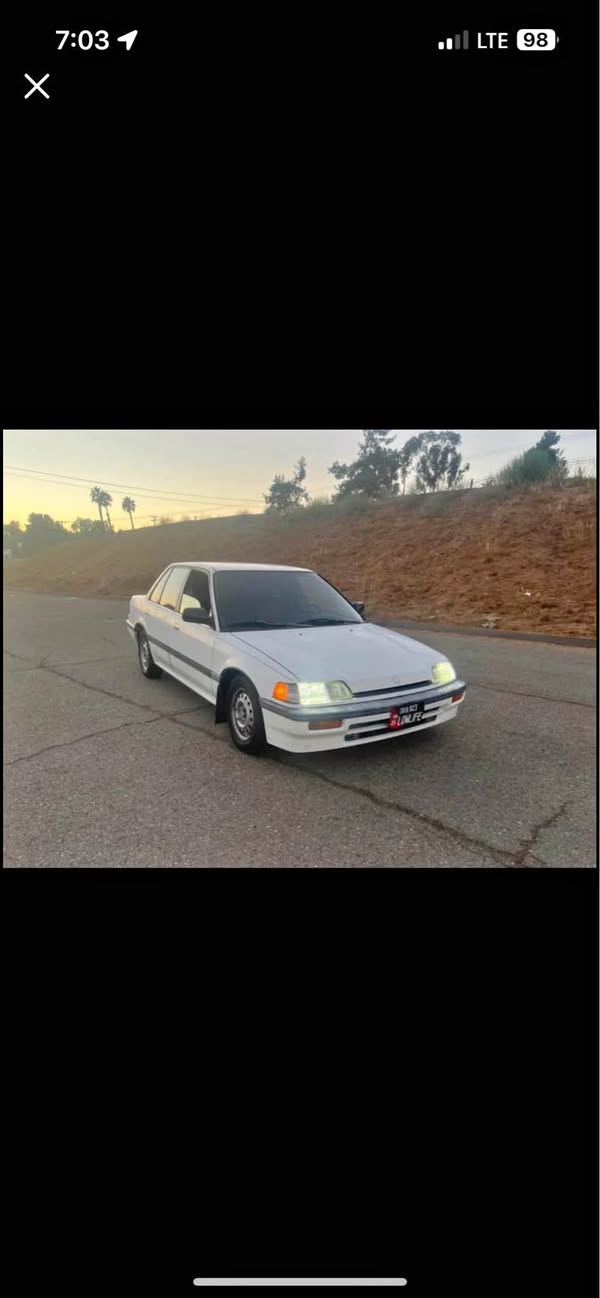 1989 Honda Civic Lx