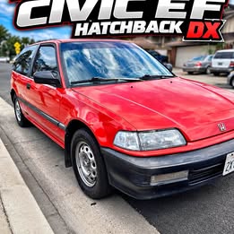 1991 Honda Civic - DX Hatchback 2D