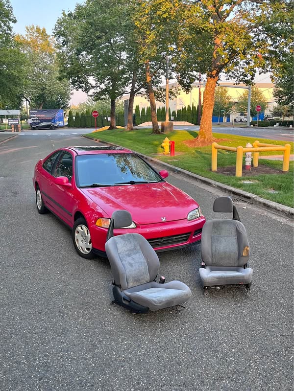 175k Mile, Bone Stock 1993 Honda Civic EX Coupe AUTO