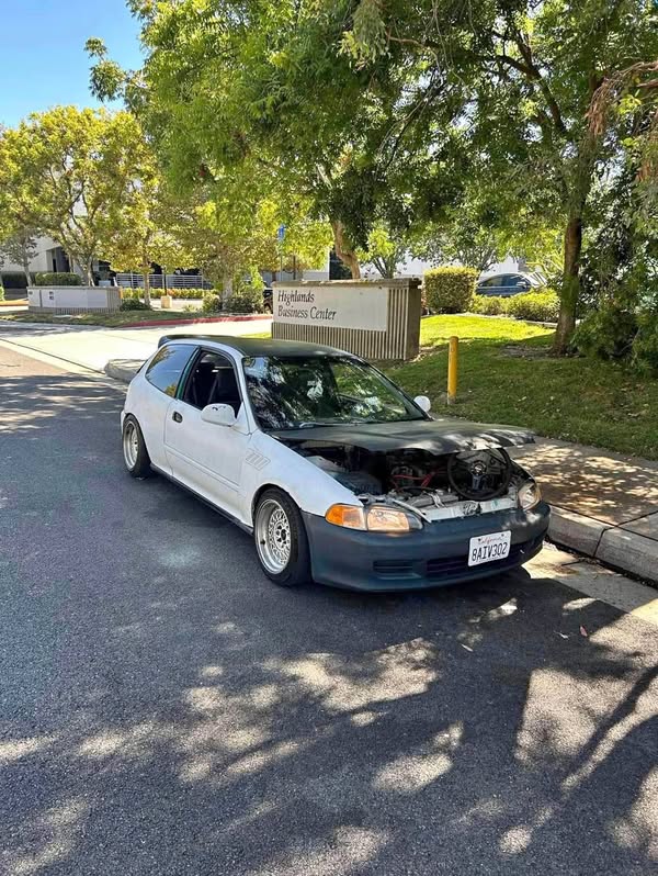 1993 honda civic LX hatchback eg