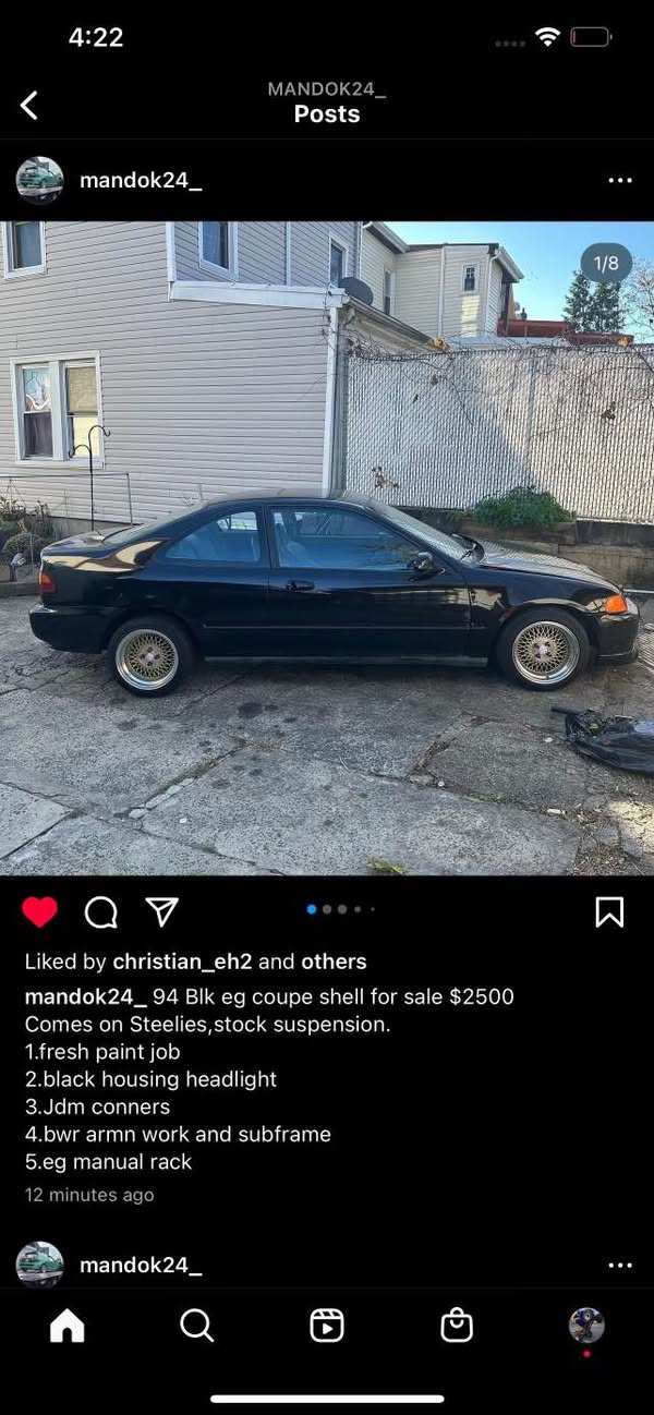 1995 Honda Civic - EX Coupe 2D