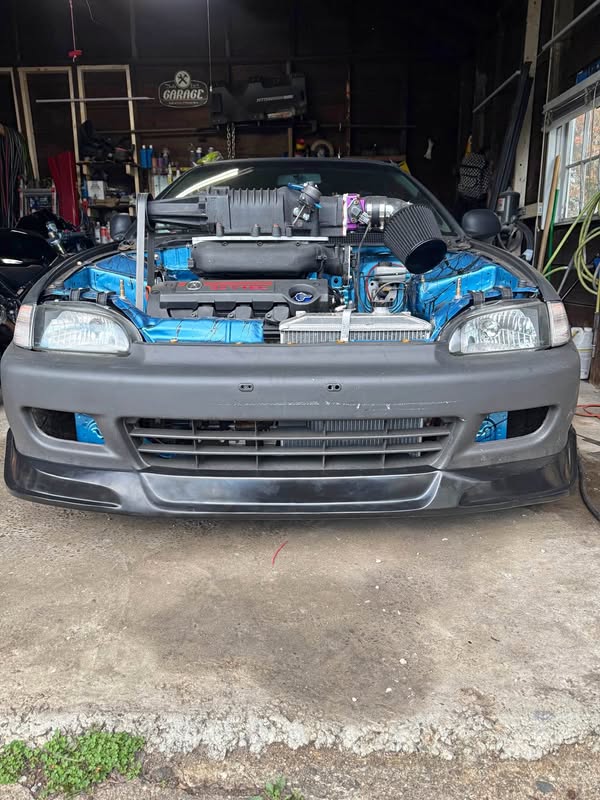 1994 Honda civic coupe jseries supercharged