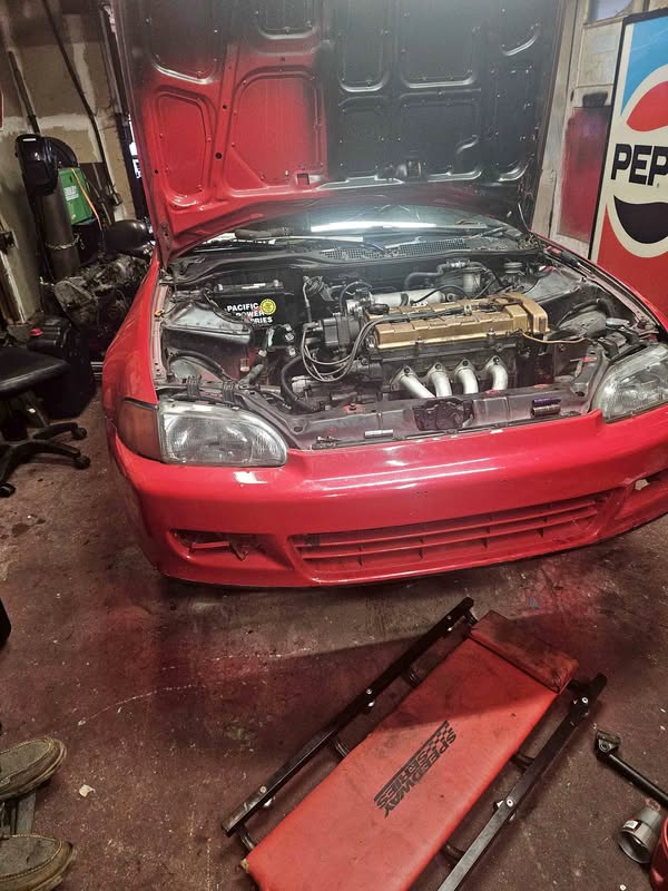 1995 honda civic b18 swaped