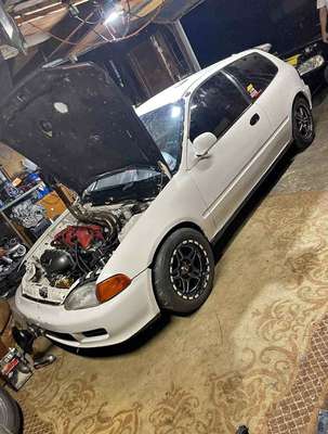 1992 Honda Civic EG K Swap All Motor eg hatchback