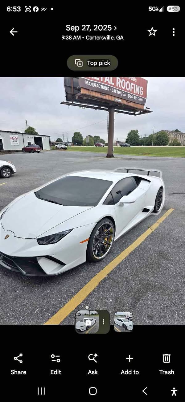 2018 Lamborghini Huracan - LP 580-2 Coupe 2D