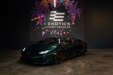2016 Lamborghini Huracan Rare Verde Hydra! Red Carbon Buckets! Crazy Factory