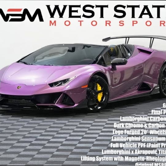 2024 Lamborghini Huracan EVO Spyder AWD