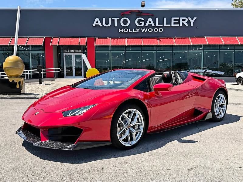 2019 Lamborghini Huracan - LP 580-2 Spyder Convertible 2D