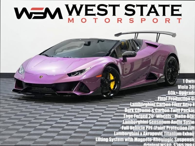 2024 Lamborghini Huracan EVO Spyder AWD