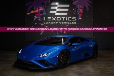 2021 Lamborghini Huracan Ryft Exhaust & 1016 Carbon! All Forged Carbon! Rare