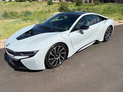 2016 BMW i8 Coupe custom Porsche chalk white wrap