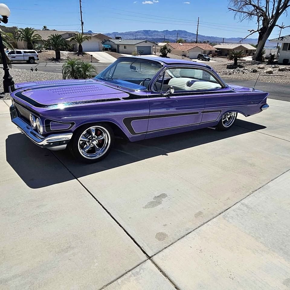 1961 Chevrolet Impala 350 V8, 4-Spd Hurst, Wilwood 4WDB,...