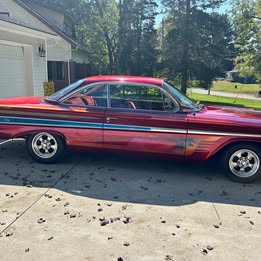 1961 Chevrolet impala bubble top