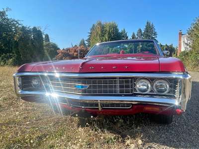1969 Chevrolet Impala - Bright Red