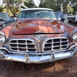 1956 Chrysler imperial 4drht