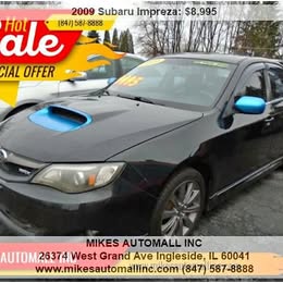2009 Subaru  Impreza WRX Premium 4dr . 2.5L H4. Manual trans, AWD. New Brakes , Newer Tires , Rust Free , New Clutch. One month warranty on engine and transmission 100\u0025. SPECIAL PRICE!!!