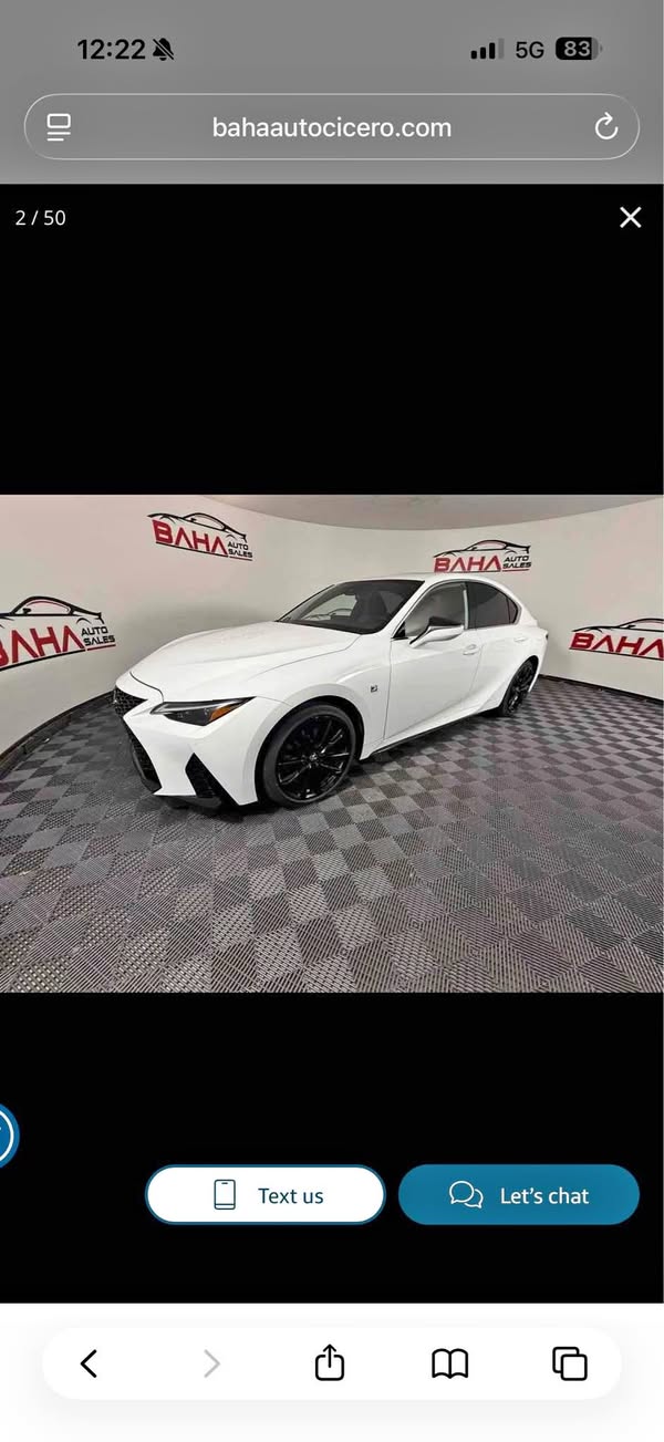 2024 Lexus IS - IS 350 F SPORT Sedan 4D