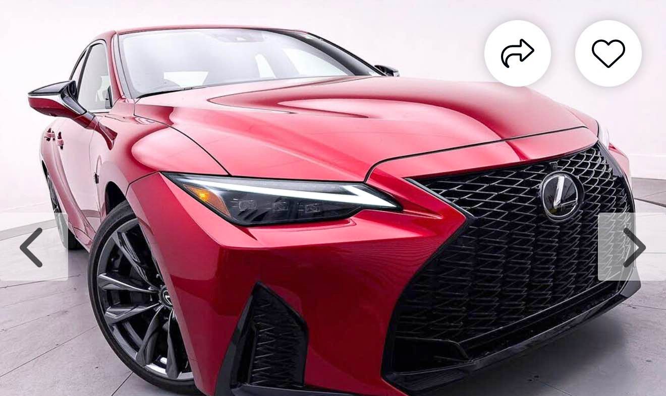 2023 Lexus IS - IS 350 F SPORT Sedan 4D