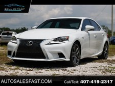 2015 Lexus IS F-SPORT 4DR SEDAN RWD