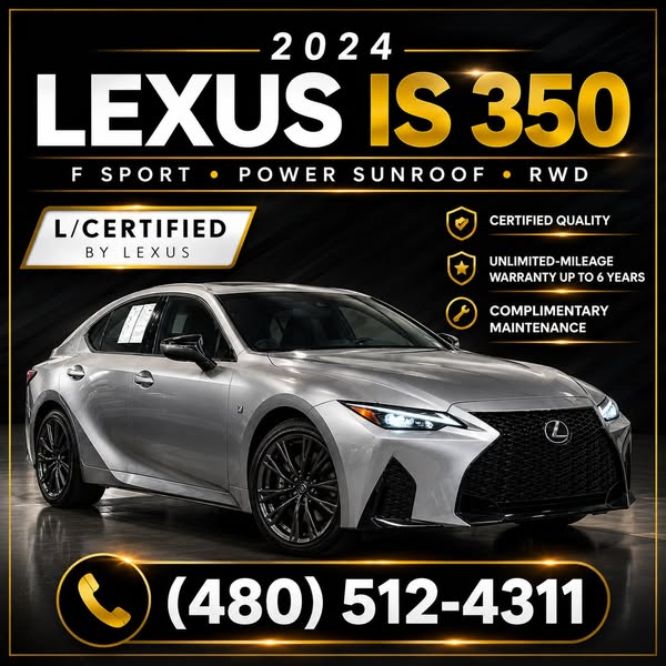 2024 Lexus IS 350 F Sport