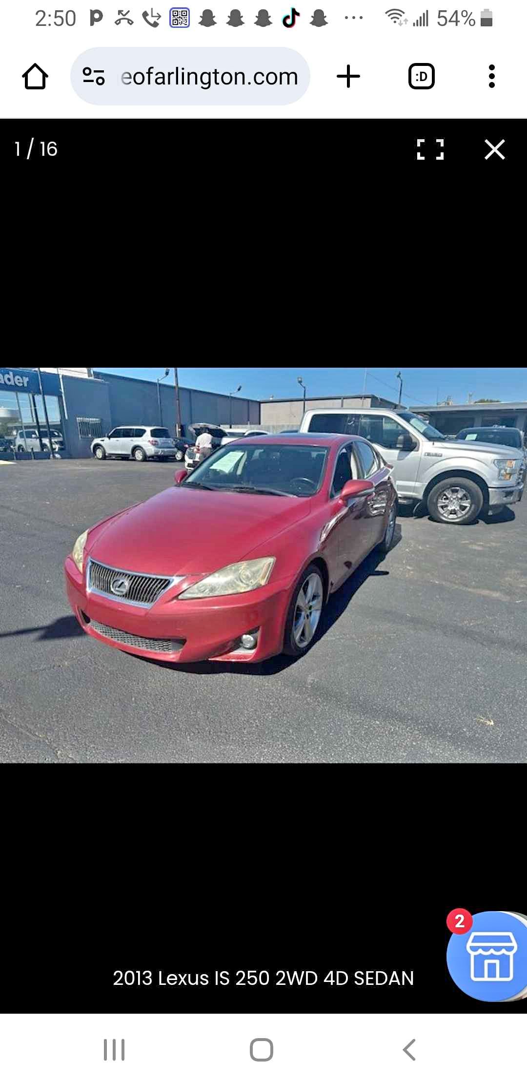 2013 Lexus IS - IS 250 Sport Sedan 4D