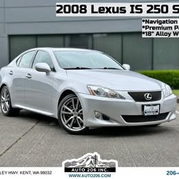 2008 Lexus IS 250 Sport \ud83d\udd25