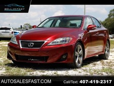 2012 Lexus IS 4DR SEDAN RWD