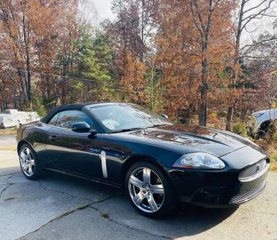 2007 supercharged XKR Jaguar , triple black, 84k miles