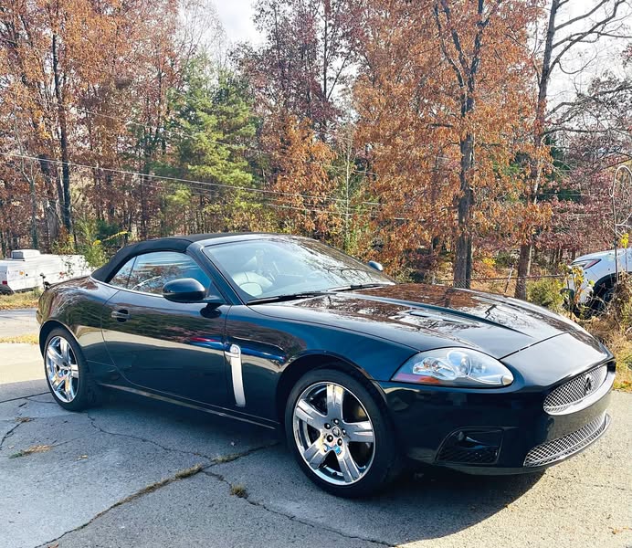 2007 supercharged XKR Jaguar , triple black, 84k miles