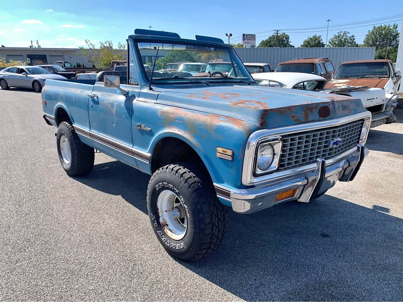 1972 Chevrolet K5 blazer 4x4 v8\/auto - K5 4x5 blazer