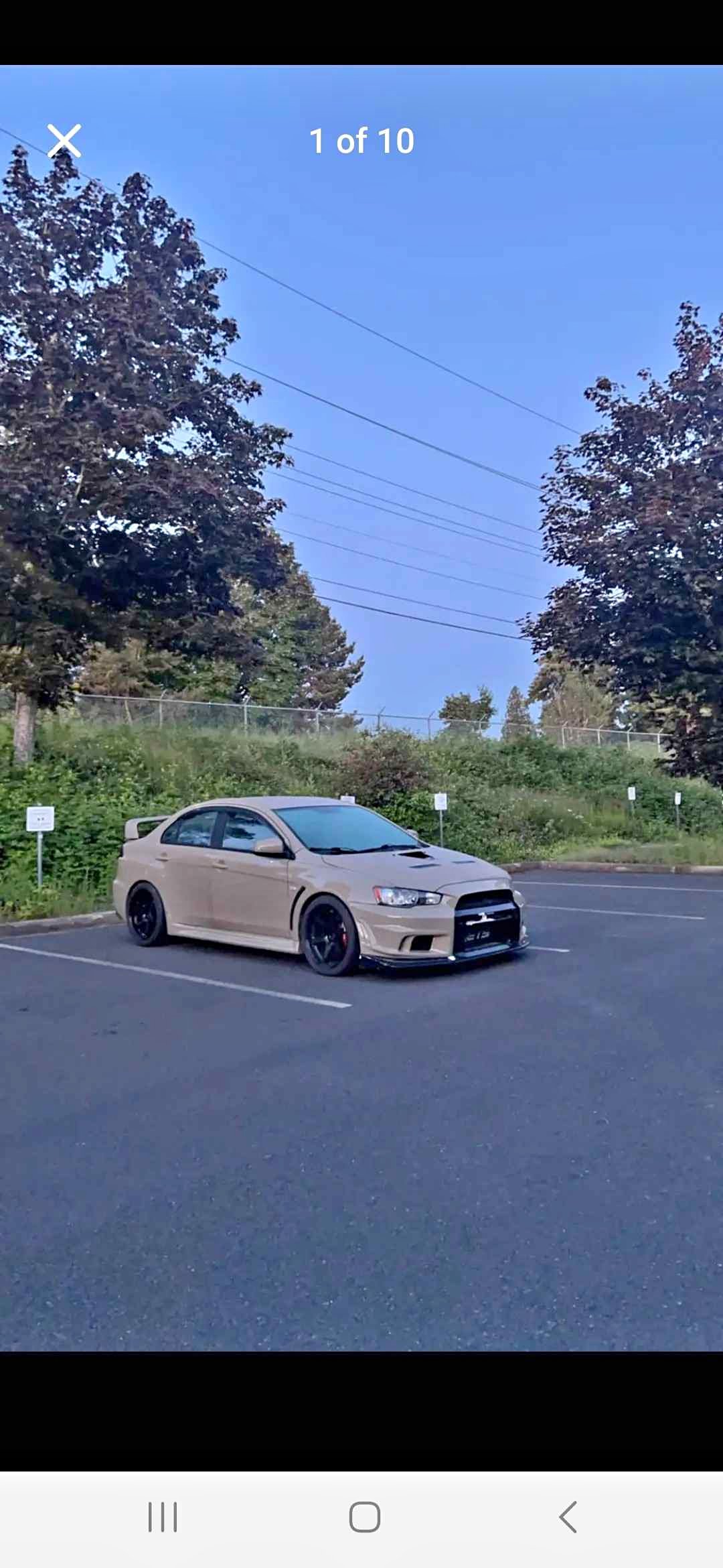 2011 Mitsubishi Lancer Evolution - GSR Sedan 4D
