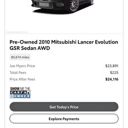 2010 Mitsubishi Lancer Evolution