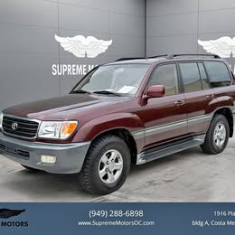 2001 Toyota Landcruiser Sport Utility 4D