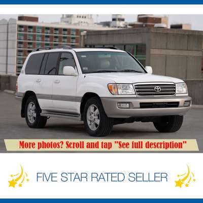 2004 Toyota Land Cruiser 140k mi Serviced Navigation 3rd...