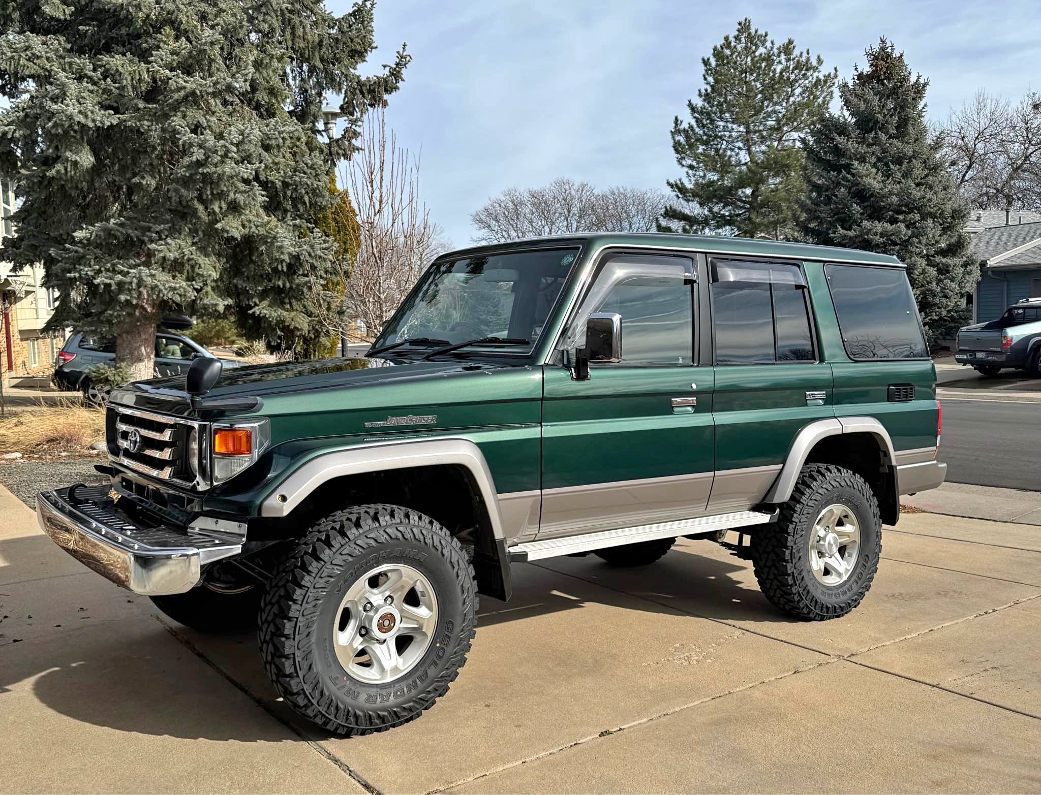 1999 Toyota Landcruiser - HZJ76k ZX Legit Street Car