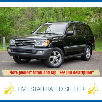 2003 Toyota Land Cruiser 3rd Row Serviced Tow 50+Pix CARFAX...