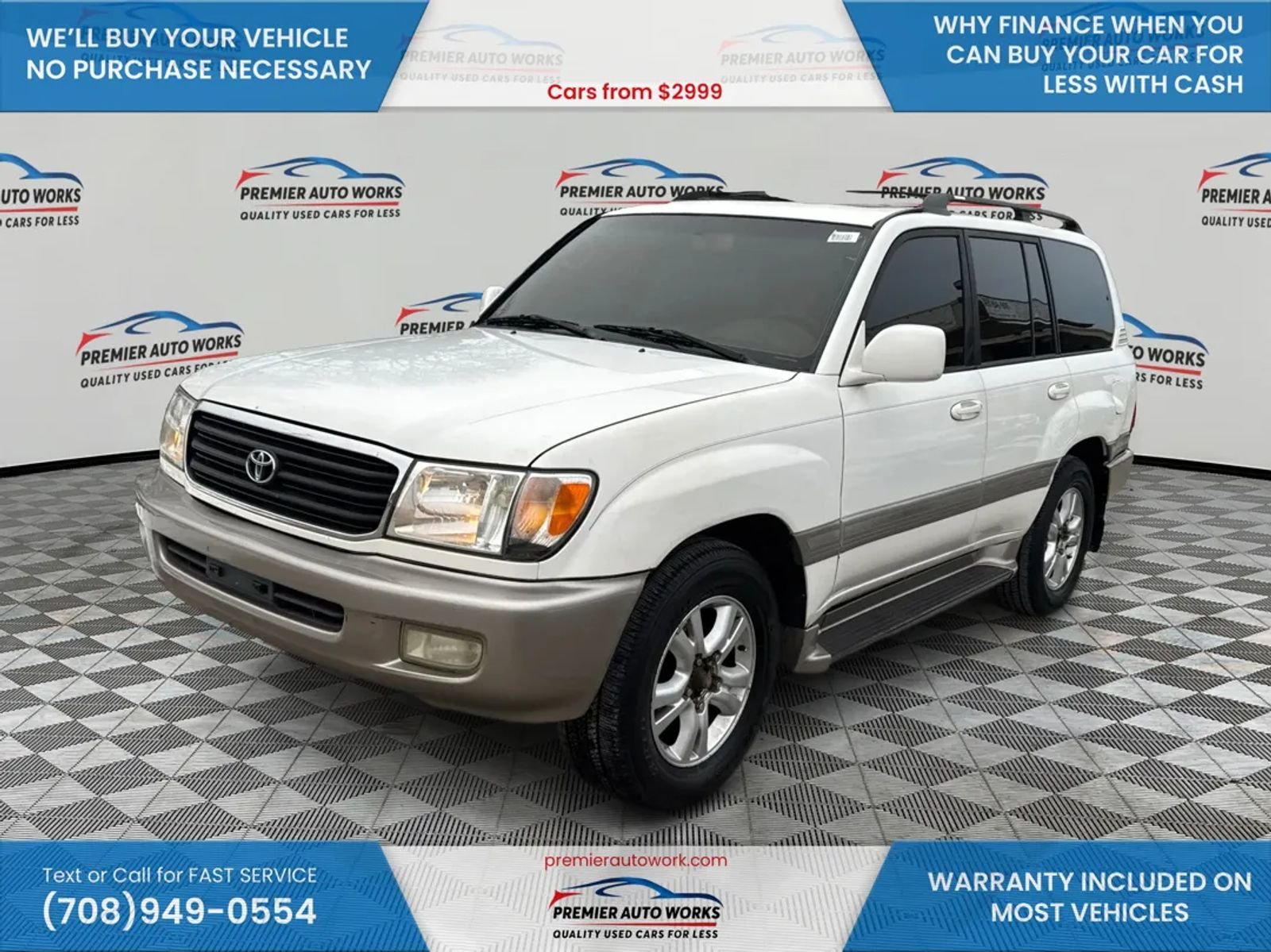 2000 Toyota Landcruiser Sport Utility 4D