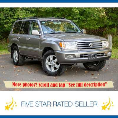 2005 Toyota Land Cruiser 3rd Row Seat Tow Package KO2...