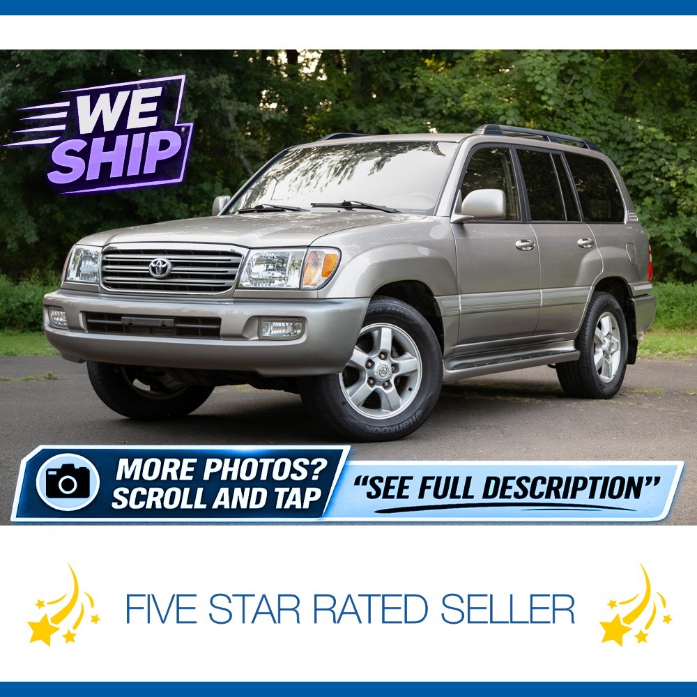 2003 Toyota Land Cruiser 157k 3rd Row Navigation Serviced...