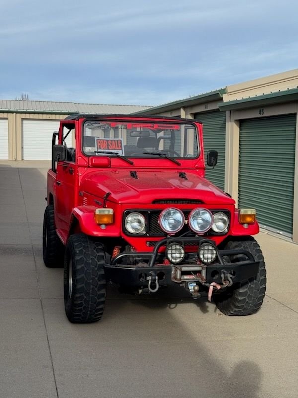 1983 Toyota Land Cruiser Very Solid Driver, Red/Black,...
