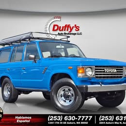 1985 Toyota Land Cruiser Base
