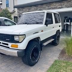 1991 Toyota lj71 land cruiser prado