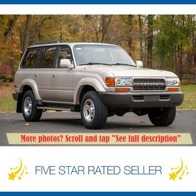 1994 Toyota Land Cruiser 3rd Row Seat FJ80 Rare Car 4WD WE...