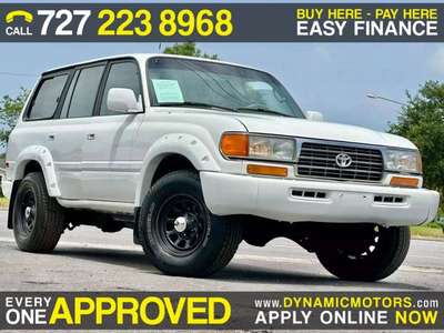 1997 Toyota Land Cruiser Sport Utility 4D