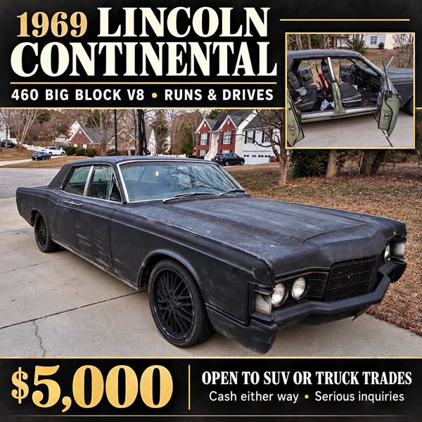 1969 Lincoln Continental - Black Label Sedan 4D