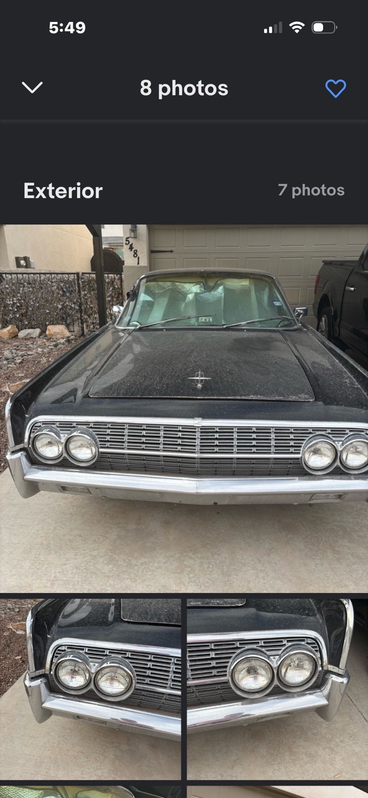 1962 Lincoln Continental
